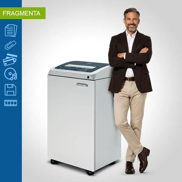 Fragmentadora de papel profissional KOBRA 310 TS HD