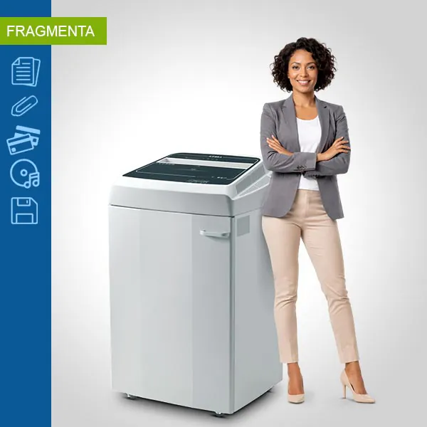 Fragmentadora de papel profissional KOBRA 410 TS