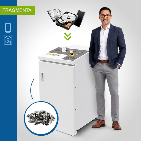 Destruidora de HD e smartphones Kostal KS-13120HD