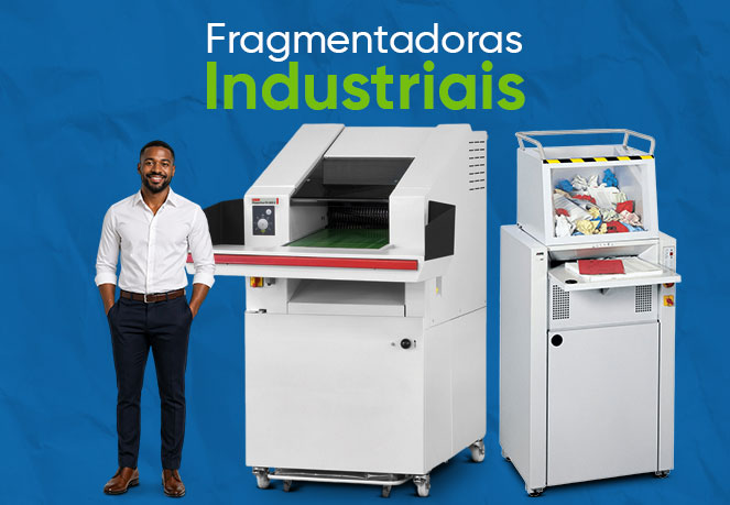 Fragmentadoras profissionais e industriais para empresas